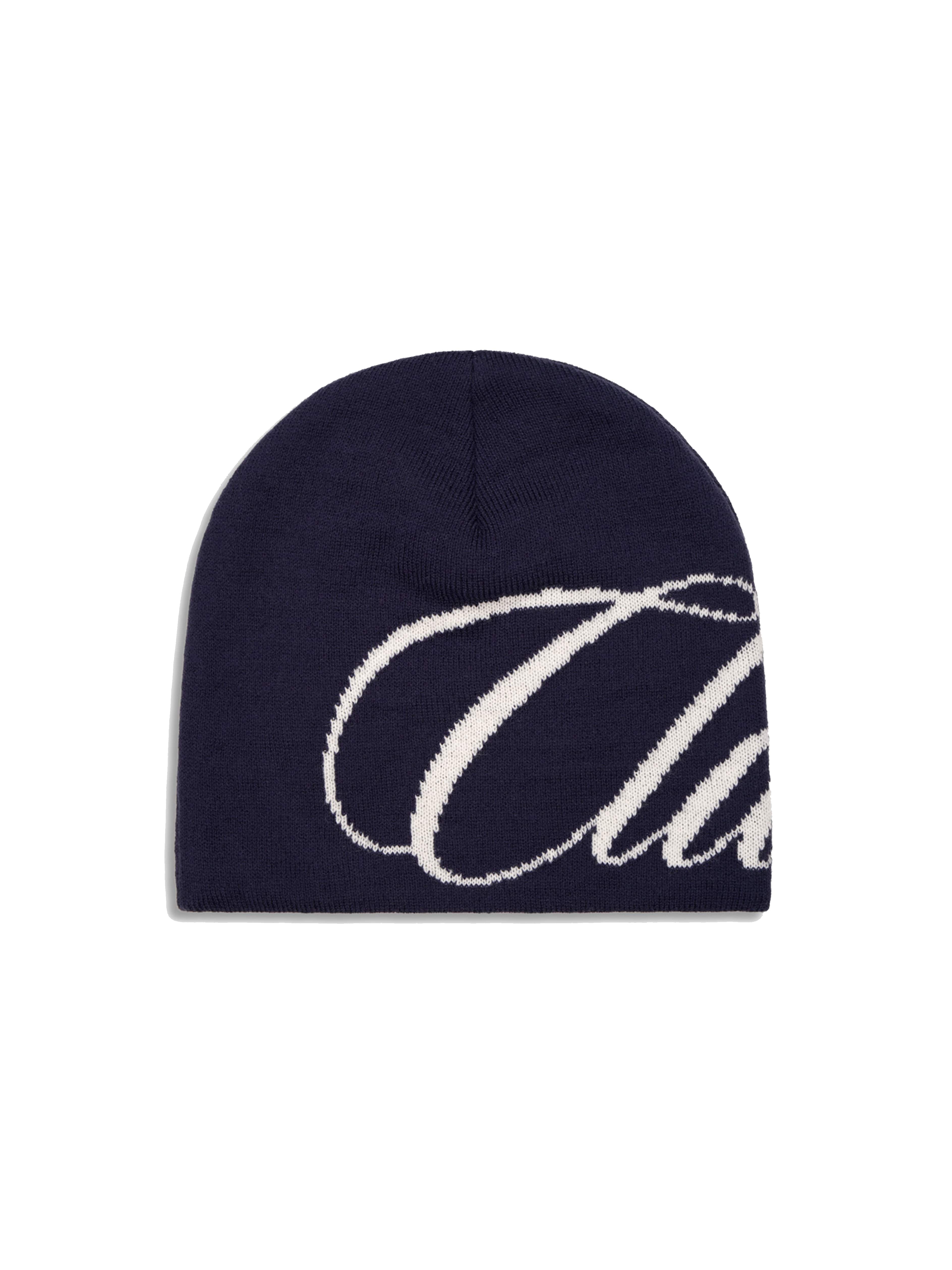 CLUB 1984. Club Script Beanie - Navy Accessories 1984-2025-154-10