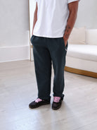 CLUB 1984. Club Sweatpants - Washed Grey Sweatpants