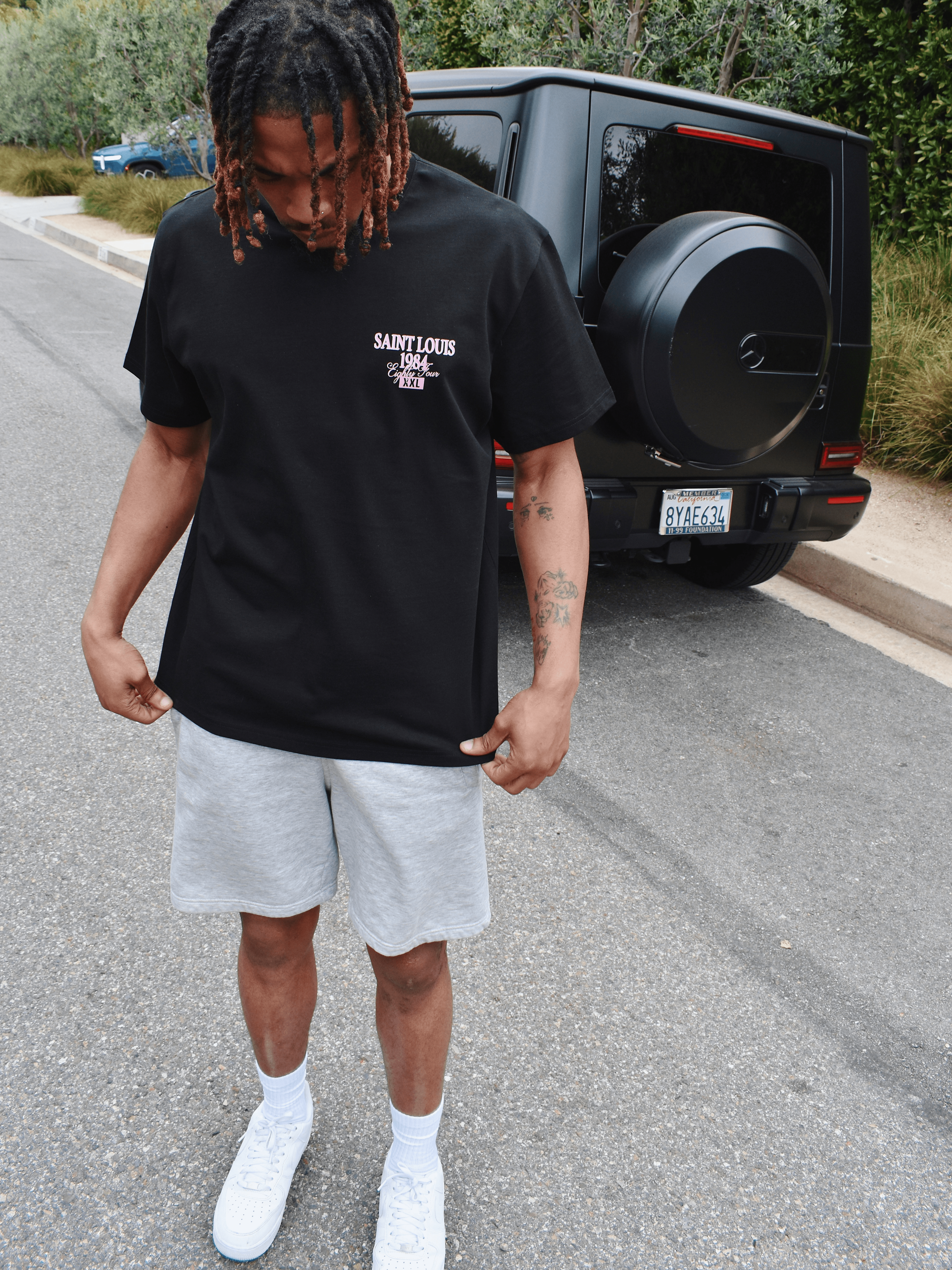 CLUB 1984. Eighty Four T-shirt - Black T-Shirt