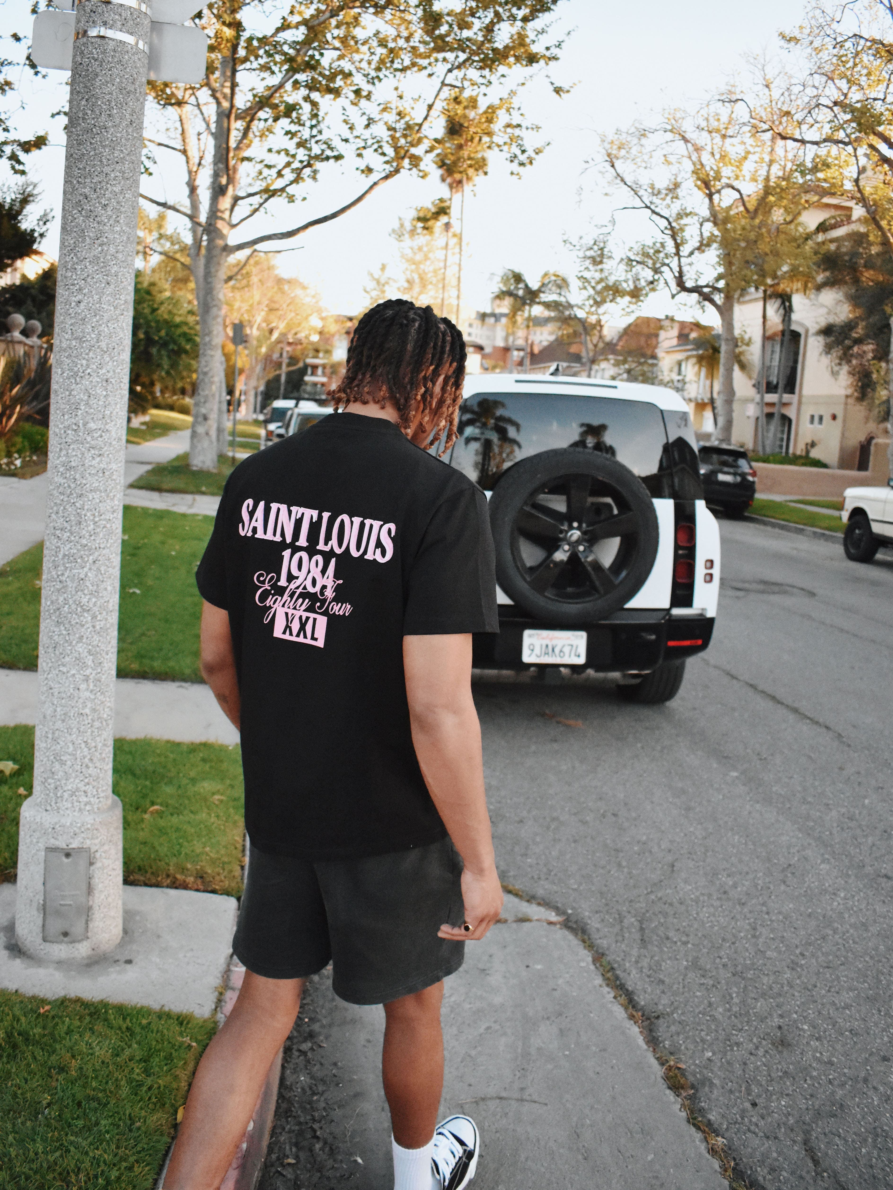 CLUB 1984. Eighty Four T-shirt - Black T-Shirt