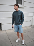 CLUB 1984. Essential Long Sleeve T-shirt - Washed Grey T-Shirt