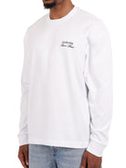CLUB 1984. Essential Long Sleeve T-shirt - White T-Shirt