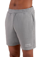 CLUB 1984. Essential Shorts - Washed Light Grey shorts