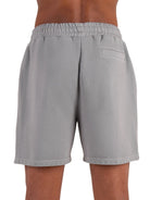 CLUB 1984. Essential Shorts - Washed Light Grey shorts