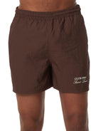 CLUB 1984. Essential Swim Shorts - Brown shorts