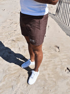CLUB 1984. Essential Swim Shorts - Brown shorts