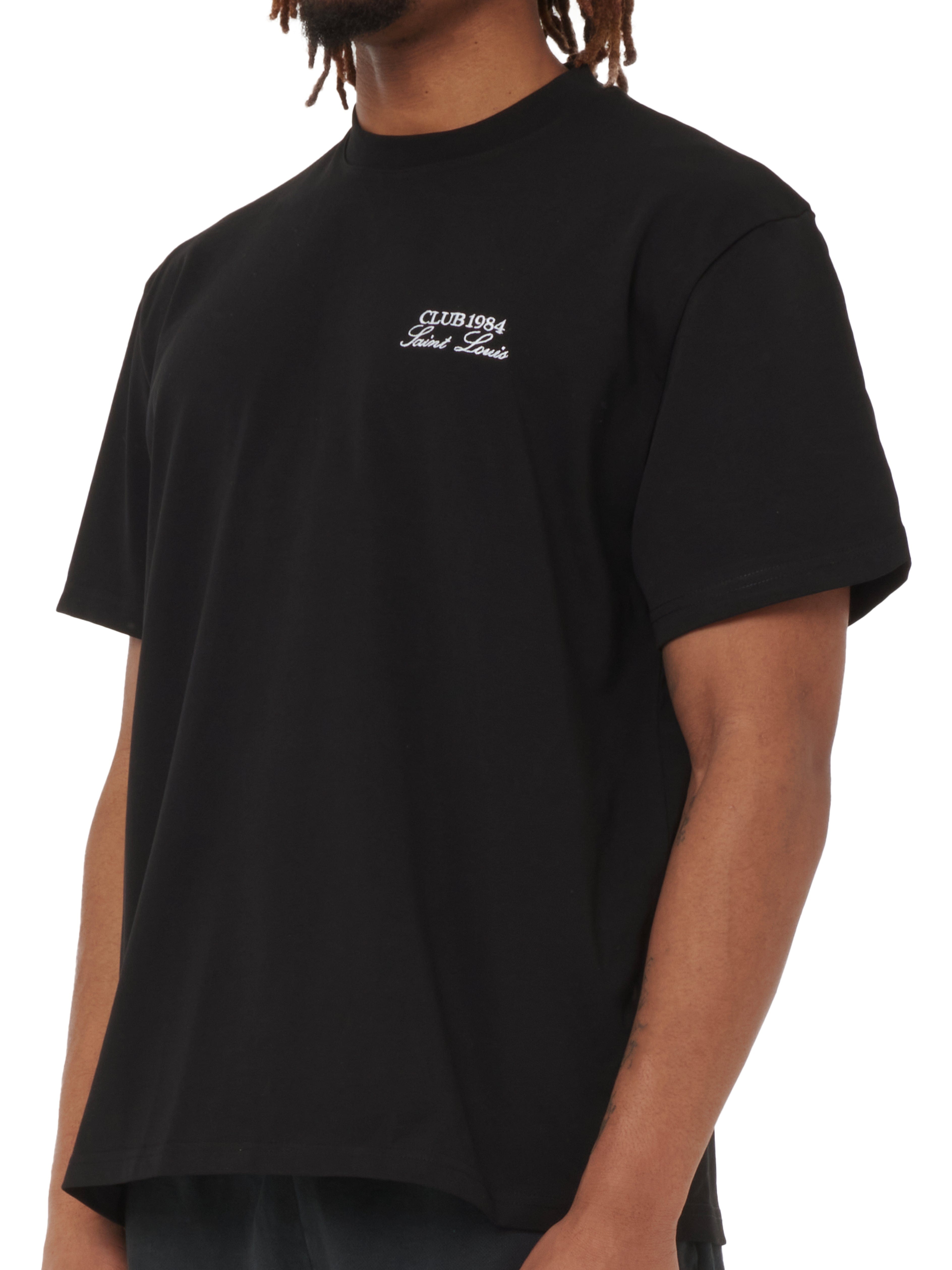 CLUB 1984. Essential T-shirt - Black T-Shirt