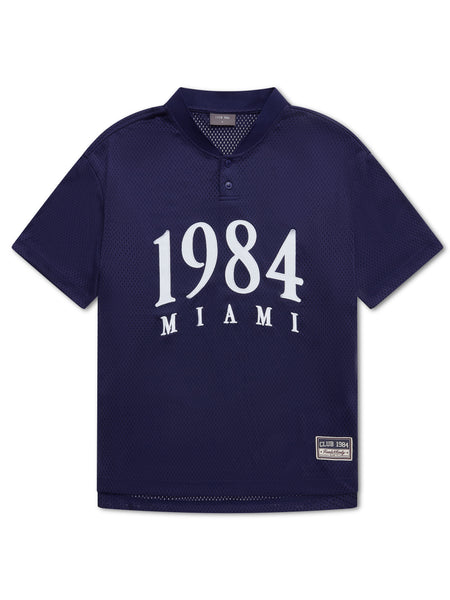 F&F Miami Baseball T-shirt - Navy – CLUB 1984