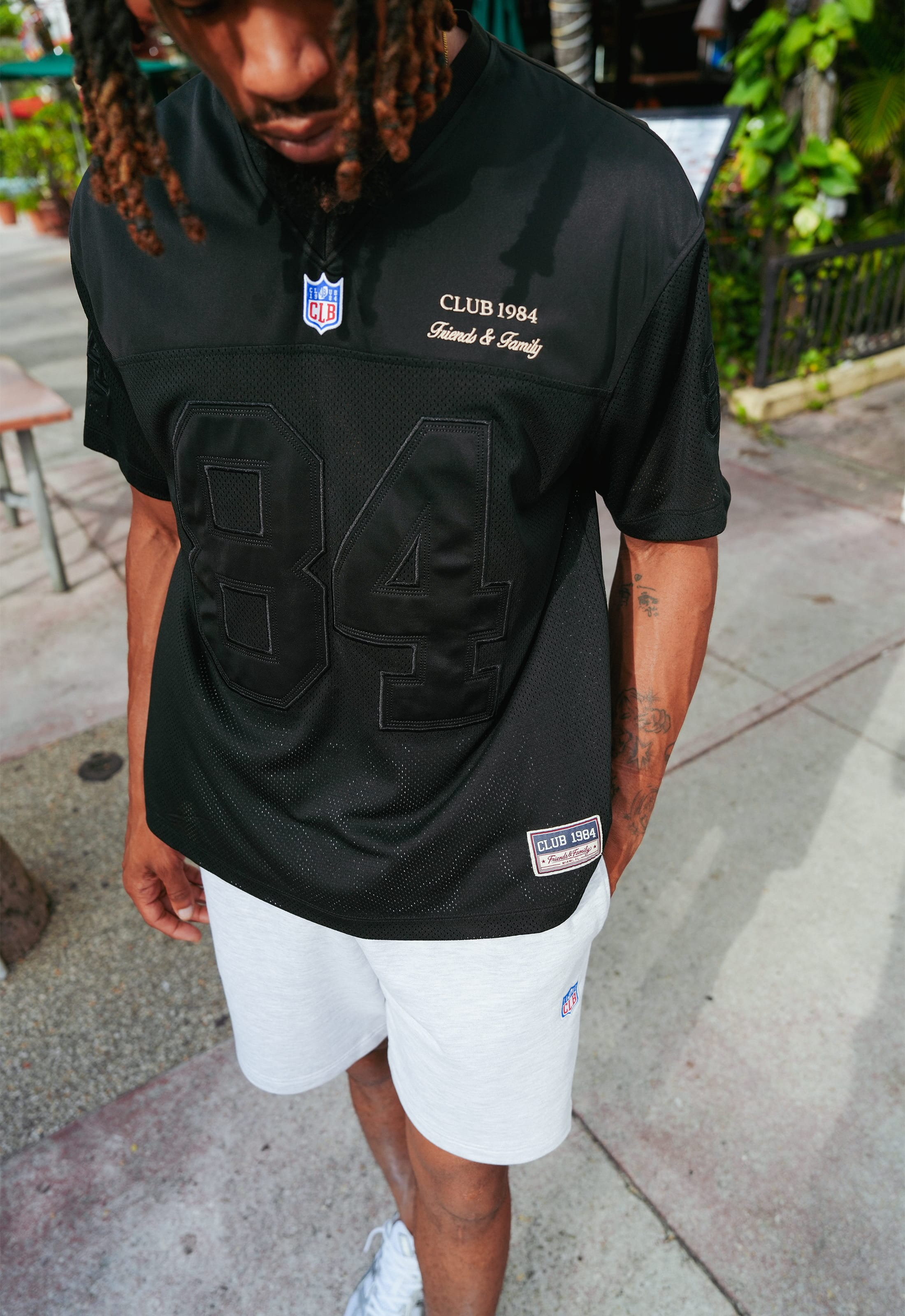 CLUB 1984. F&F Miami Jersey - Black T-Shirt