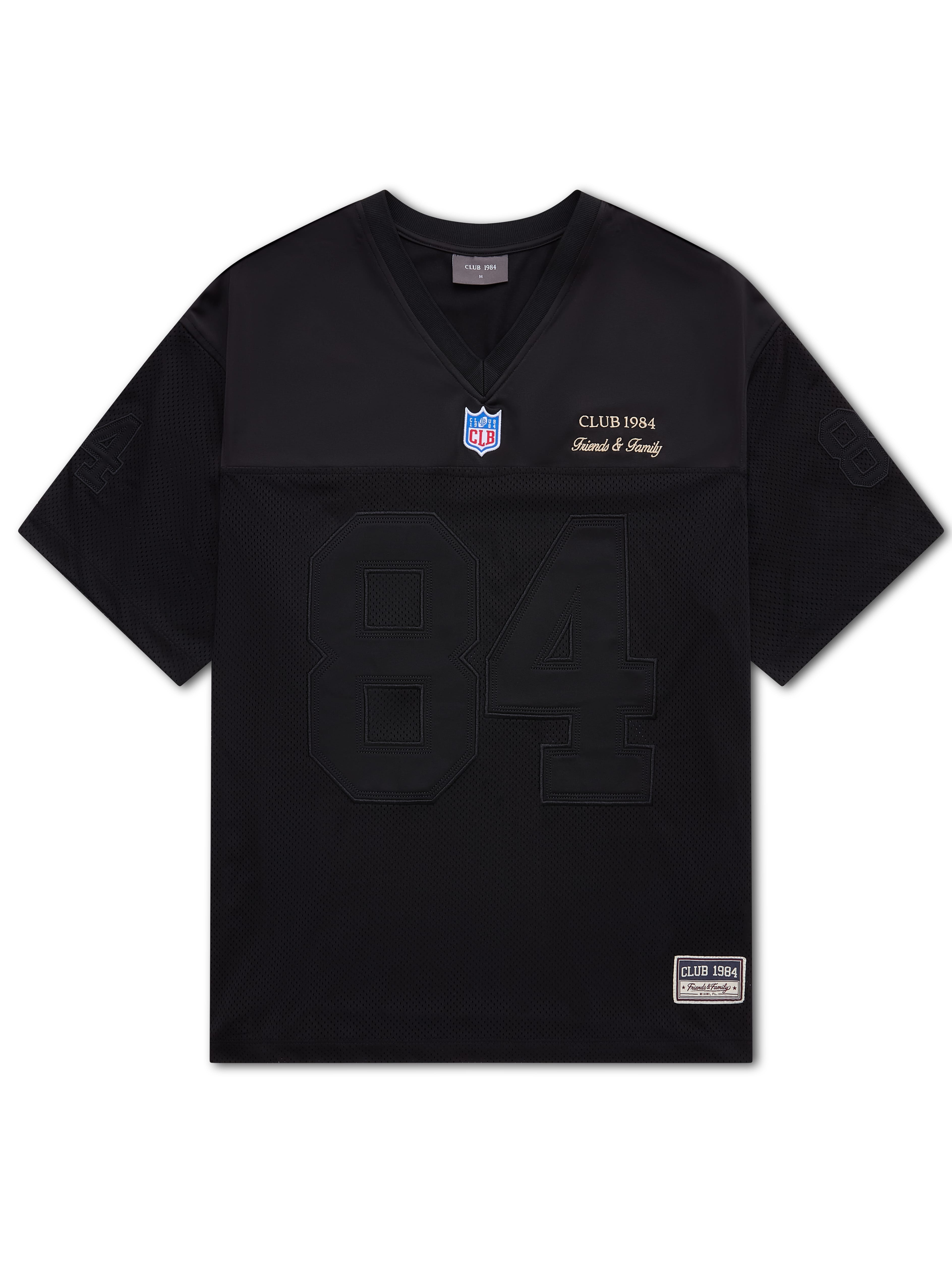 CLUB 1984. F&F Miami Jersey - Black T-Shirt