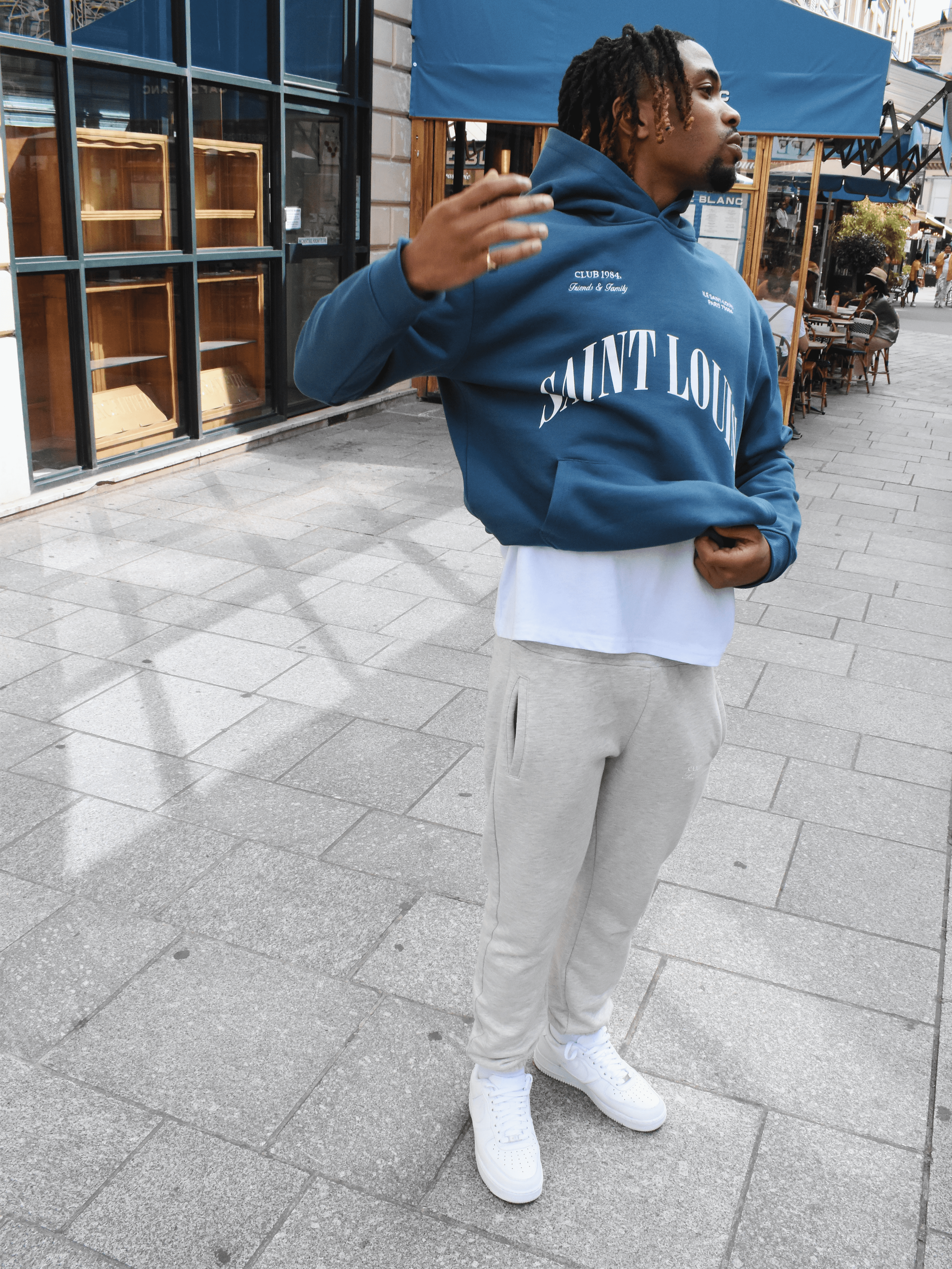 CLUB 1984. F&F Saint Louis Hoodie - Dark blue Hoodie