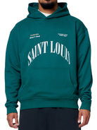 CLUB 1984. F&F Saint Louis Hoodie - Forrest Green Hoodie