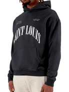 CLUB 1984. F&F Saint Louis Hoodie - Washed Black Hoodie