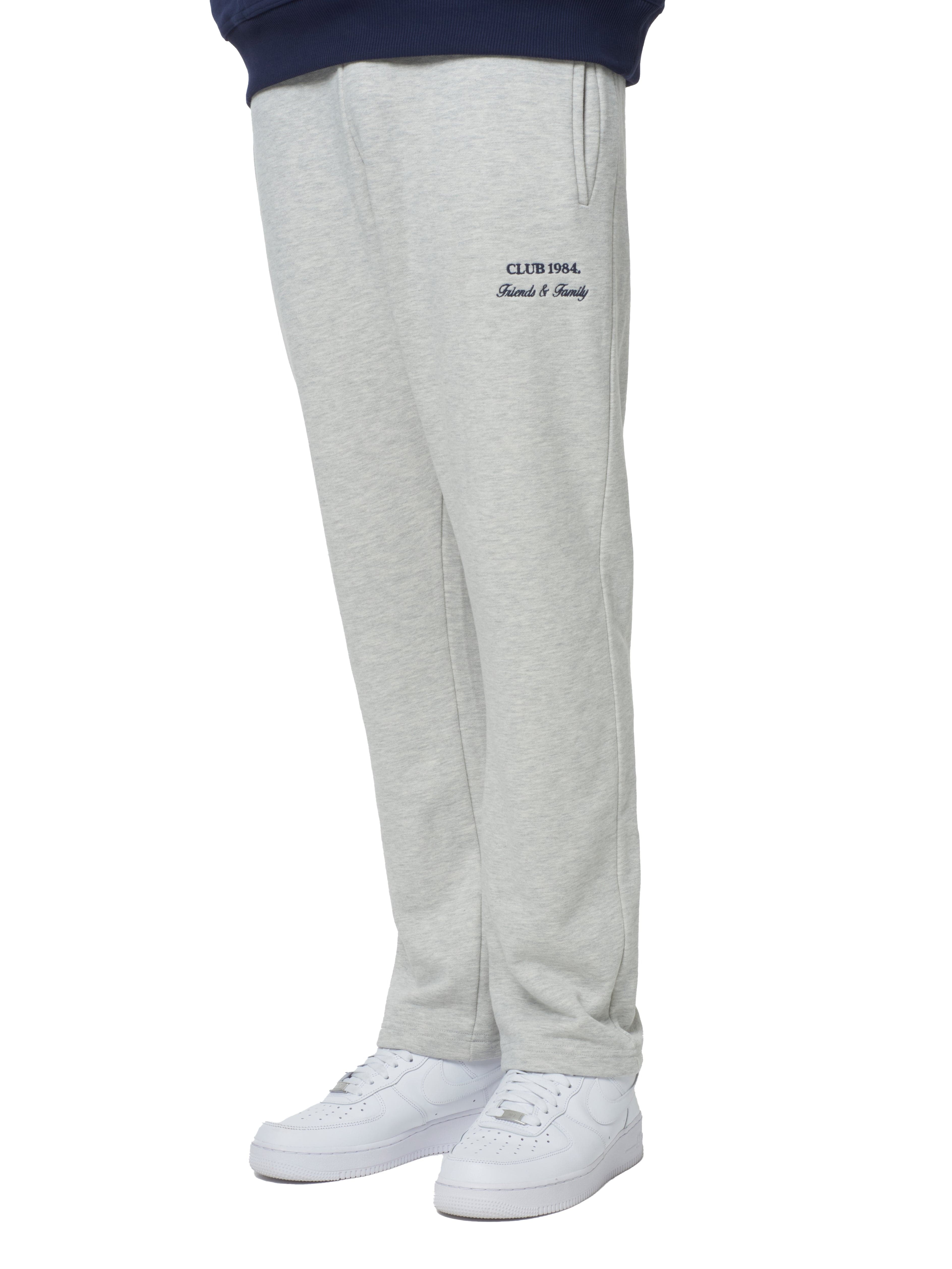 CLUB 1984. F&F Saint Louis Sweatpants - Light Grey Sweatpants