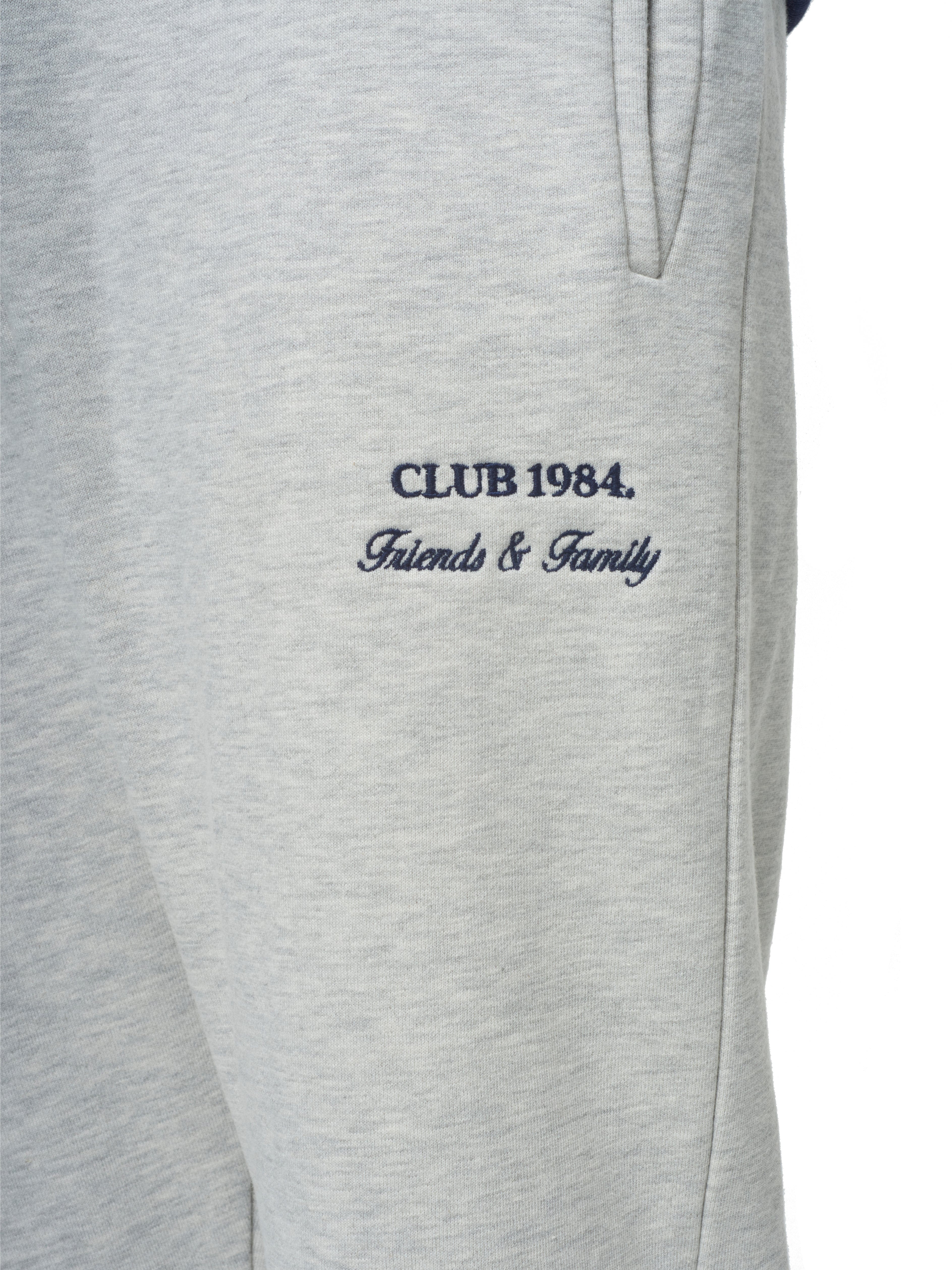 CLUB 1984. F&F Saint Louis Sweatpants - Light Grey Sweatpants