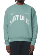 CLUB 1984. F&F Saint Louis Sweatshirt - Teal Sweatshirt