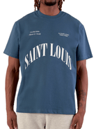 CLUB 1984. F&F Saint Louis T-shirt - Dark Blue T-Shirt
