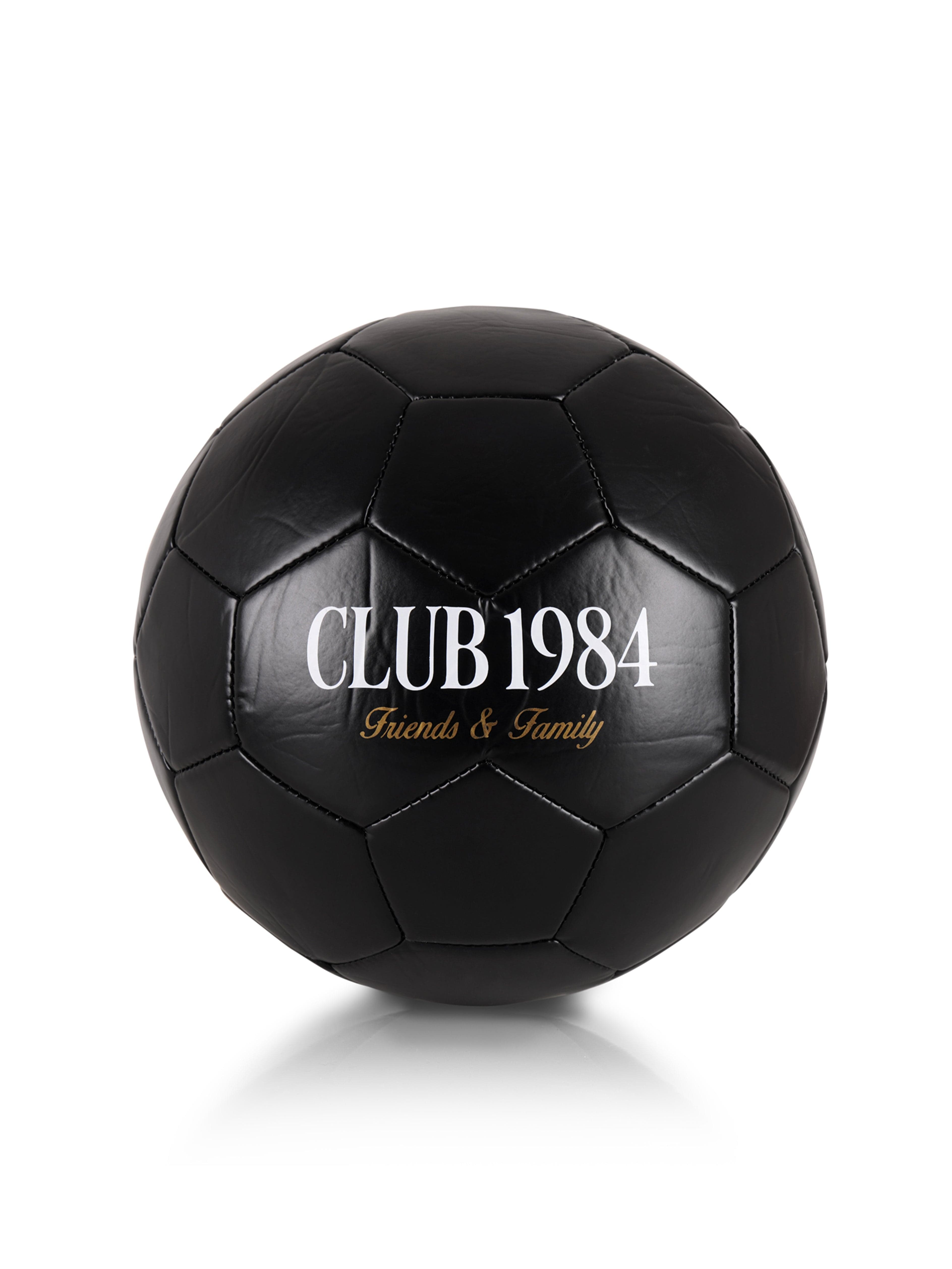 CLUB 1984 F&F Soccer Ball - Black Accessories 1984-2024-0430-10
