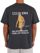 CLUB 1984. Game Time T-shirt - Washed Grey T-Shirt