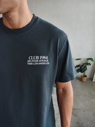 CLUB 1984. Game Time T-shirt - Washed Grey T-Shirt