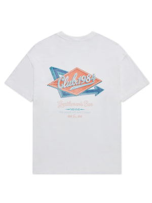 CLUB 1984. Good Life T-shirt - Off White T-Shirt
