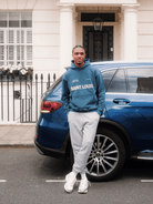 CLUB 1984. Heritage Hoodie - Dark Blue Hoodie