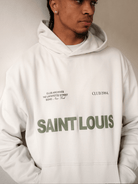 CLUB 1984. Heritage Hoodie - Stone Hoodie