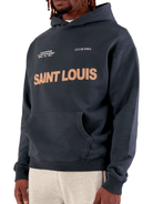 CLUB 1984. Heritage Hoodie - Washed Grey Hoodie