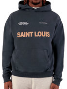 CLUB 1984. Heritage Hoodie - Washed Grey Hoodie