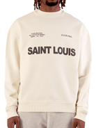 CLUB 1984. Heritage Sweatshirt - Off White Sweatshirt