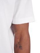 CLUB 1984. Hidden Hills Distressed T-Shirt - White T-Shirt