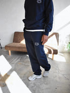 CLUB 1984. Hidden Hills Sweatpants - Navy Sweatpants