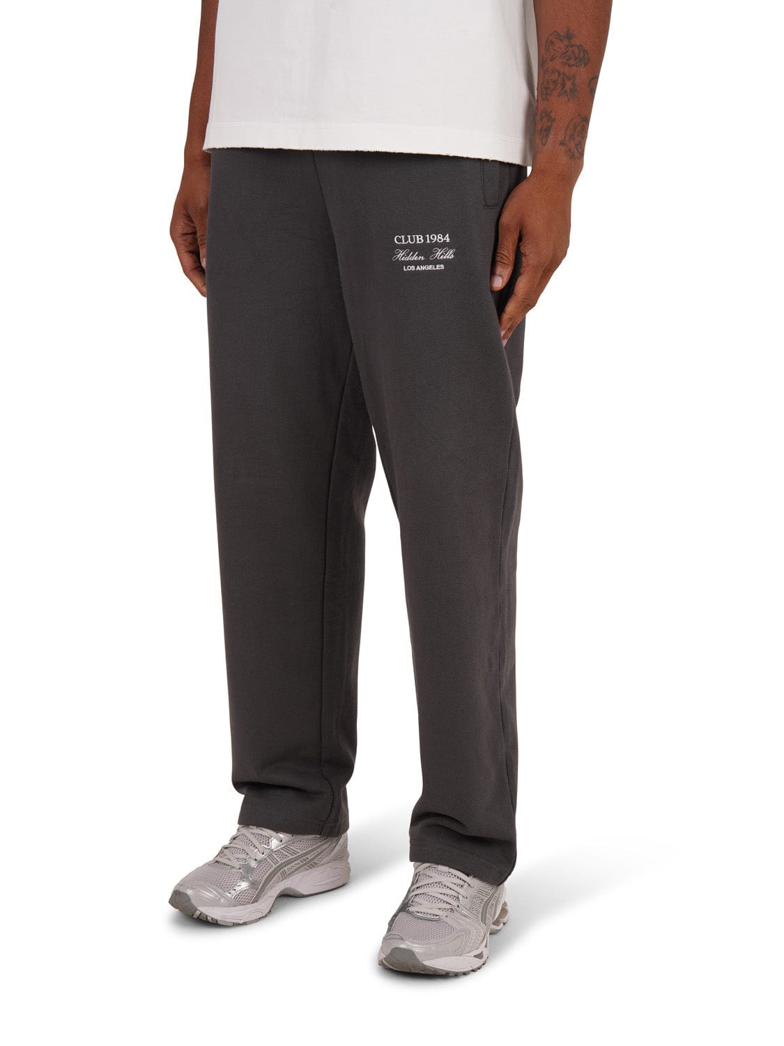 CLUB 1984. Hidden Hills Sweatpants - Washed Grey Sweatpants