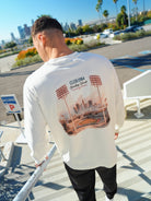 CLUB 1984. Home Run LS T-shirt - Off White T-Shirt