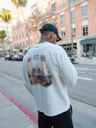 CLUB 1984. Home Run LS T-shirt - Off White T-Shirt