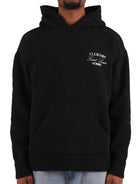CLUB 1984. Homme Knitted Hoodie - Black Hoodie
