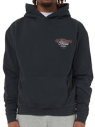 CLUB 1984. Honour Hoodie - Washed Black Hoodie