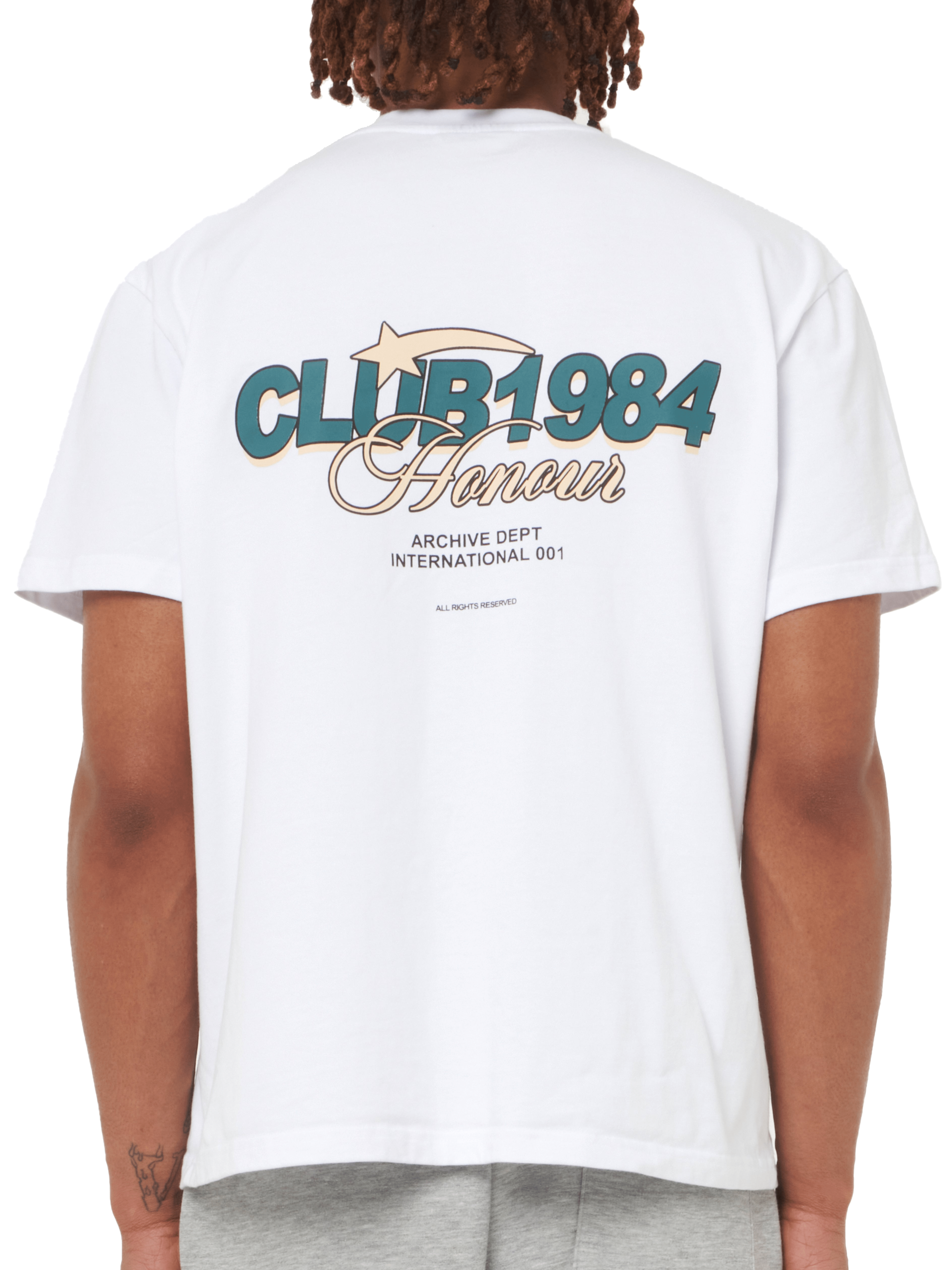 CLUB 1984. Honour T-shirt - White T-Shirt