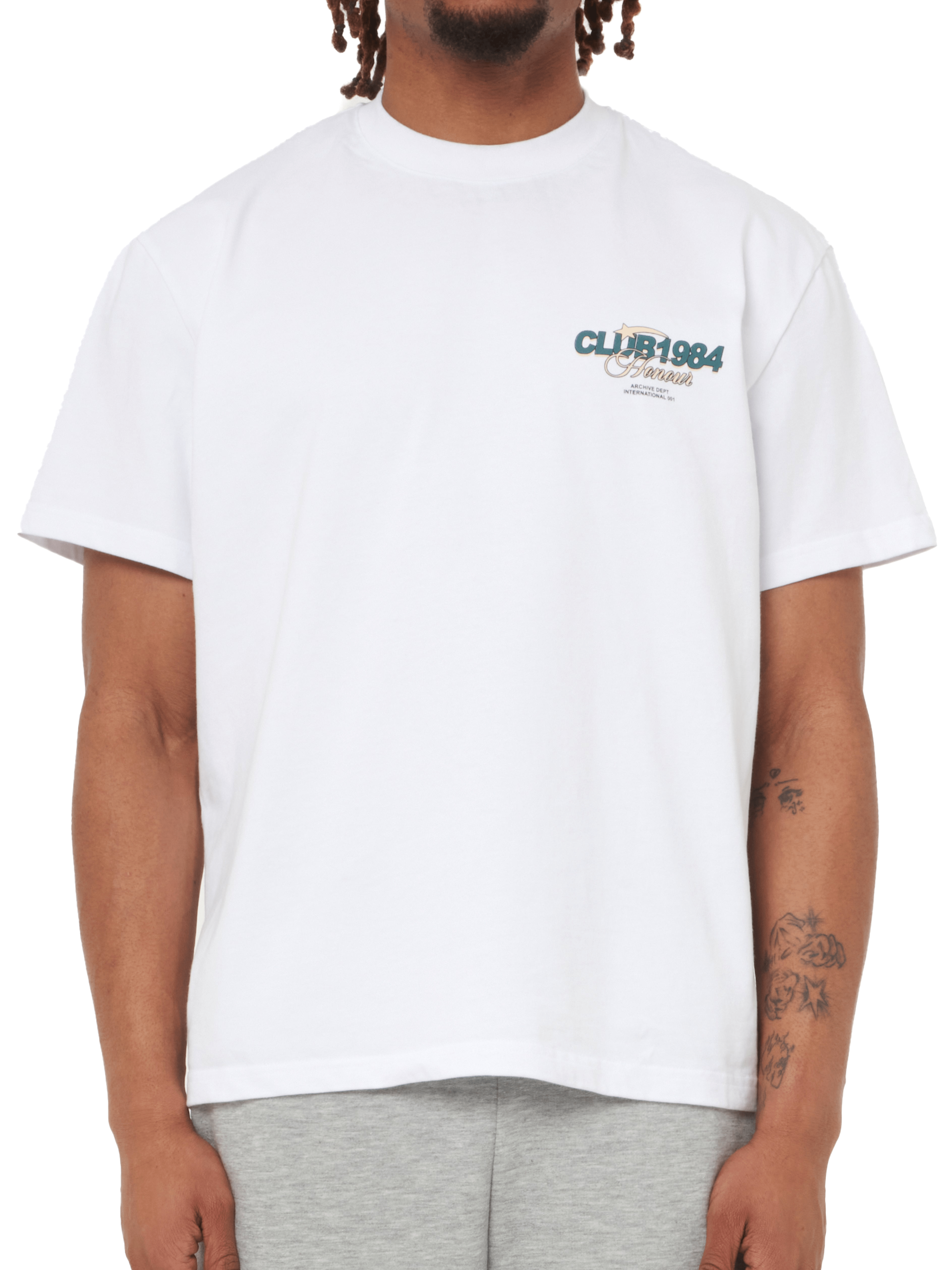 CLUB 1984. Honour T-shirt - White T-Shirt