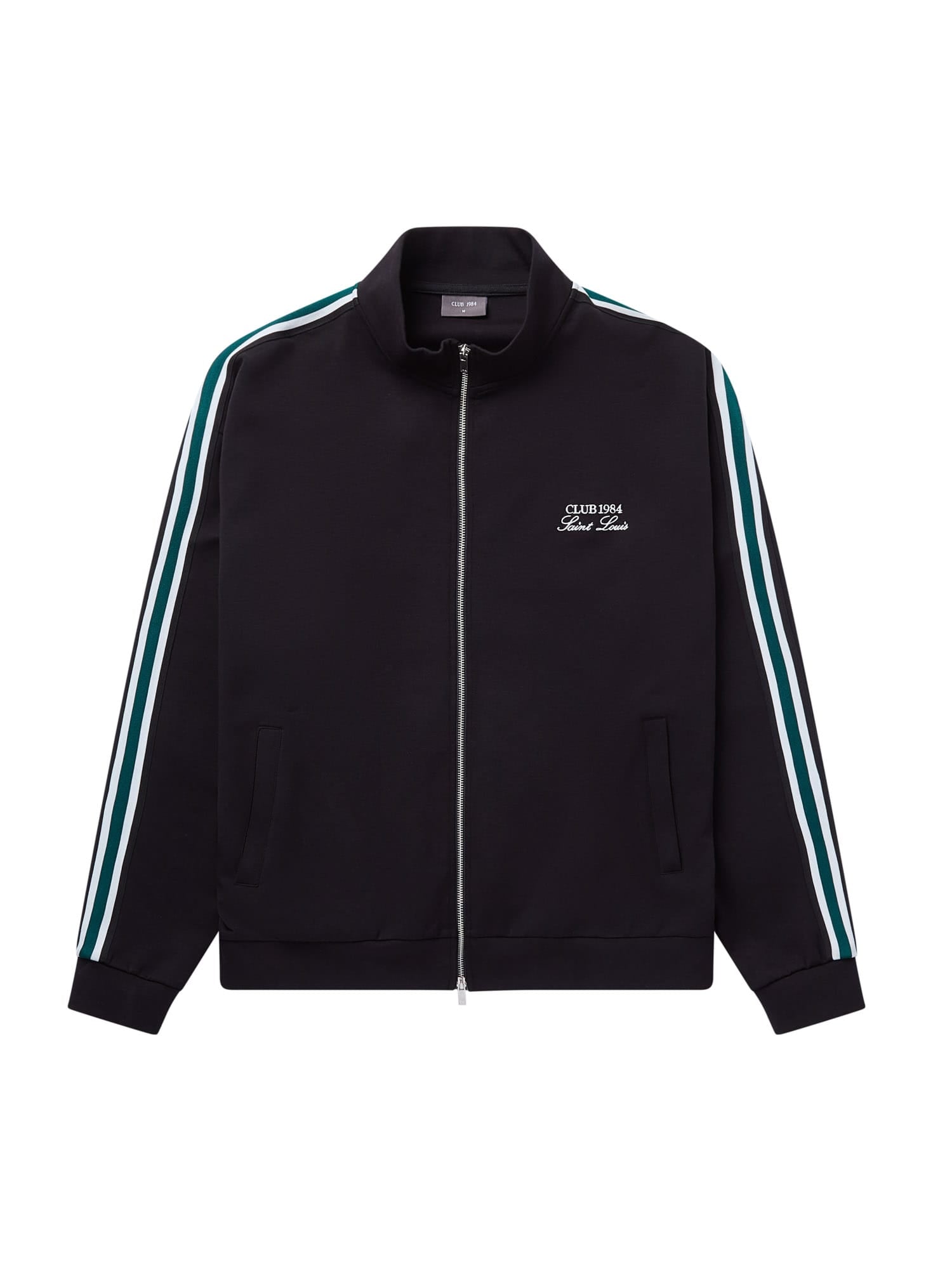 CLUB 1984. Houston Track Jacket - Black Jacket