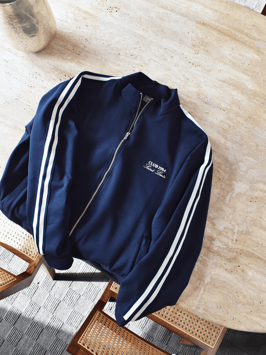 CLUB 1984. Houston Track Jacket - Navy Jacket