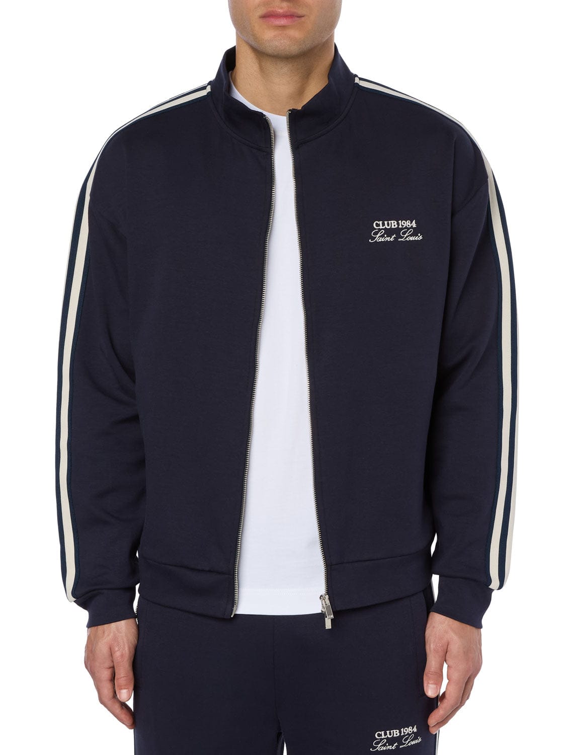 Houston Track Jacket - Navy – CLUB 1984