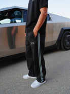 CLUB 1984. Houston Track Pants - Black Sweatpants