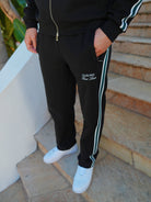 CLUB 1984. Houston Track Pants - Black Sweatpants