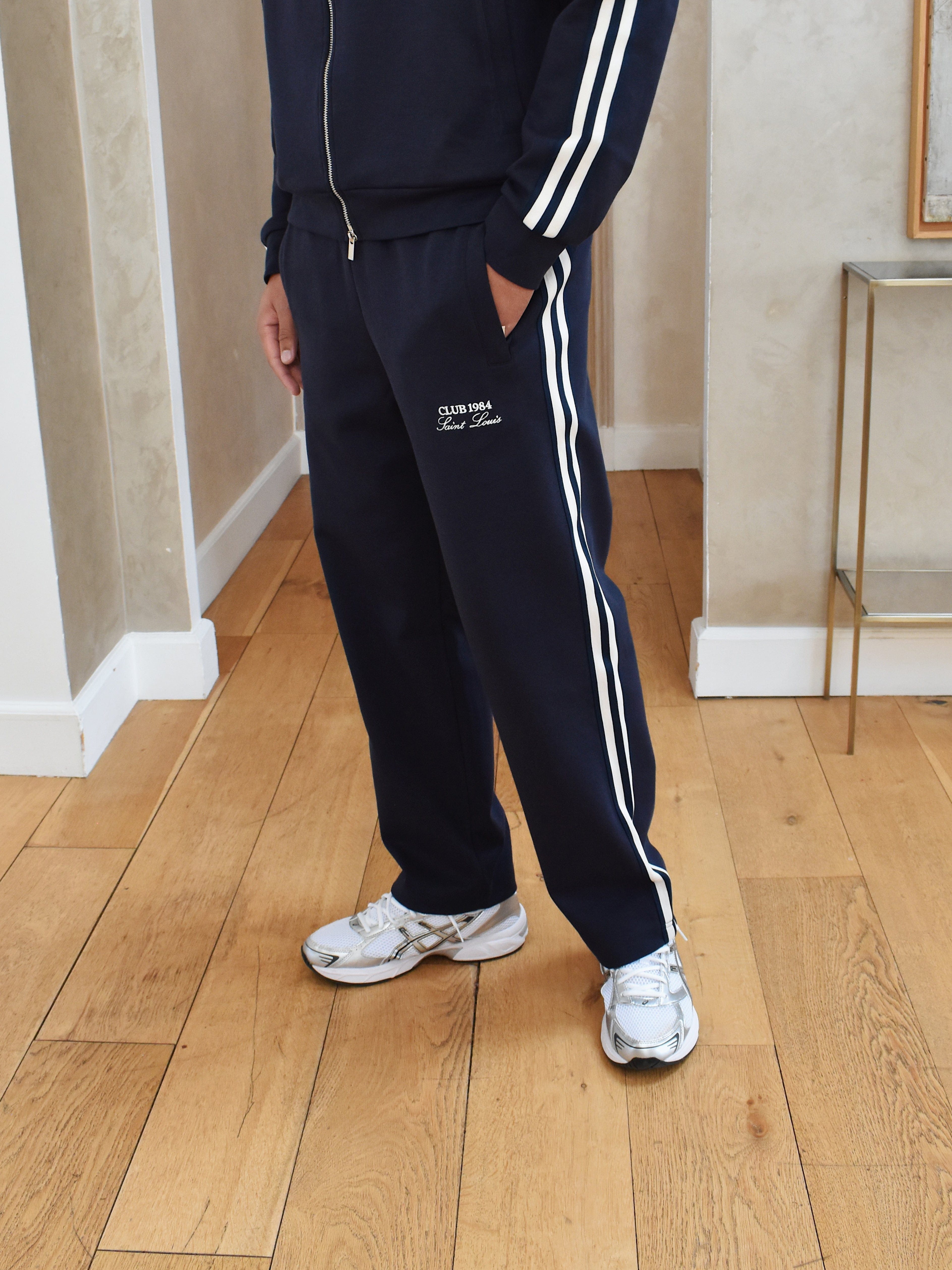 CLUB 1984. Houston Track Pants - Navy Sweatpants