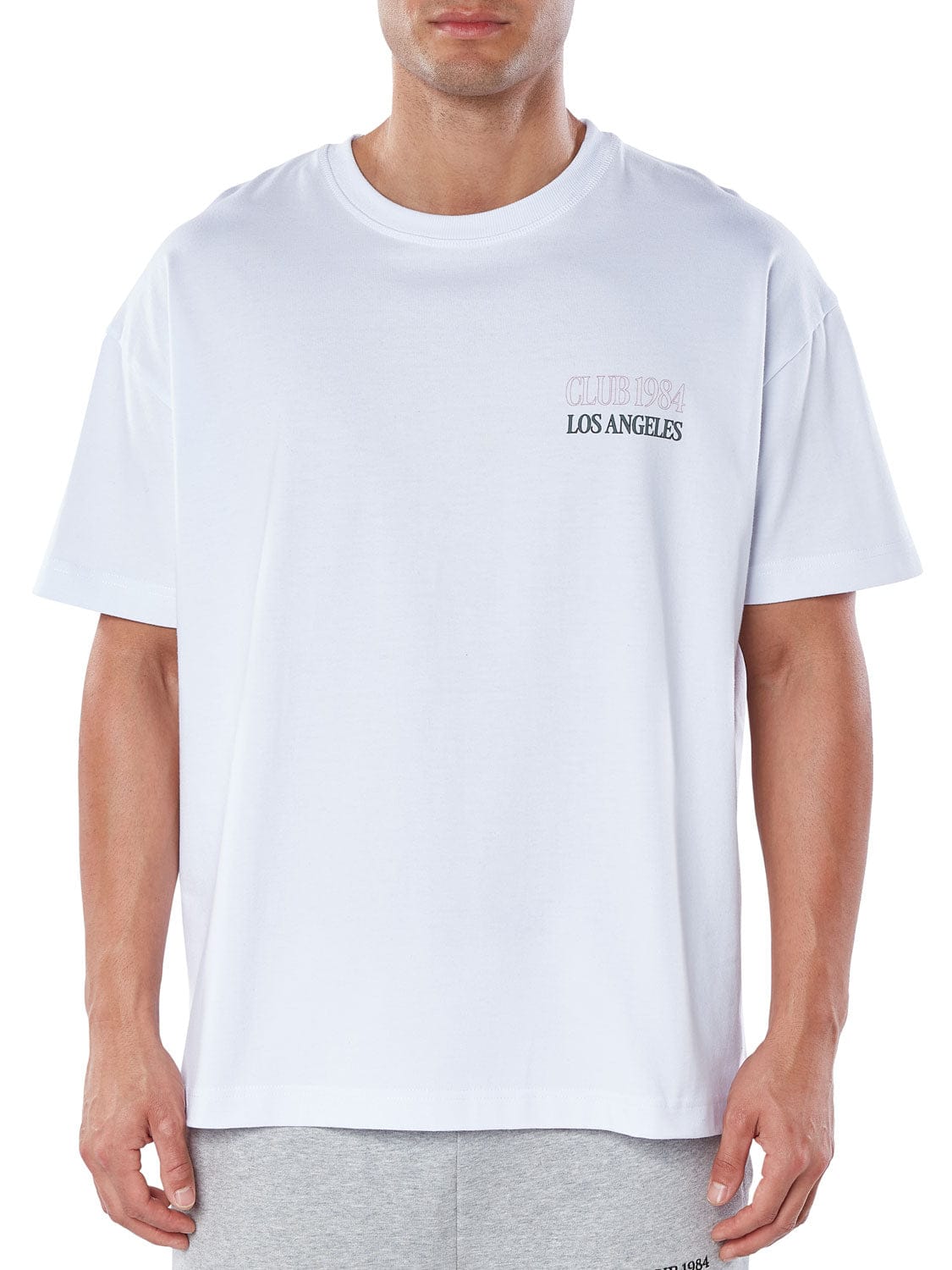 CLUB 1984. In the Hills T-shirt - White T-Shirt