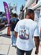 CLUB 1984. LA Auto T-shirt - White T-Shirt