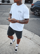 CLUB 1984. LA Auto T-shirt - White T-Shirt