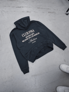 CLUB 1984. LA Dept Hoodie - Washed Grey Hoodie