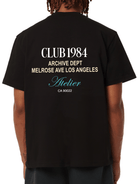 CLUB 1984. LA Dept T-shirt - Black T-Shirt